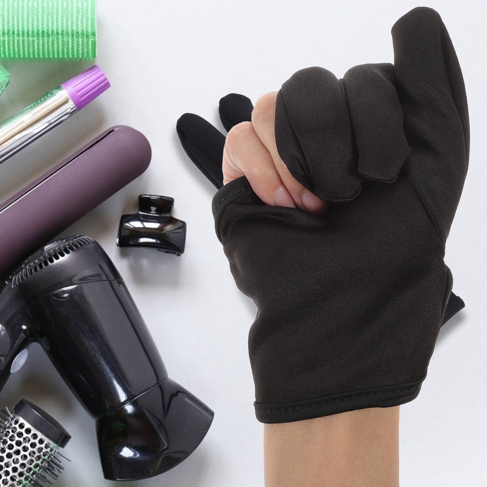 Heat Resistant Glove - Hairdressing Glove 3 Fingers Heat Resistant