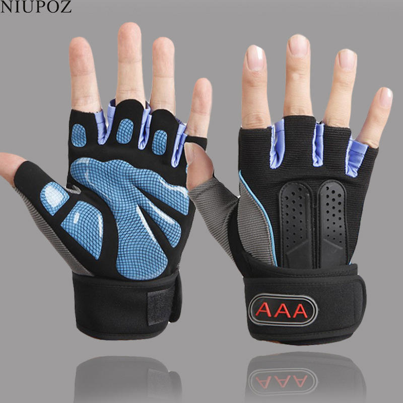 Workout Glove Gym - Half Finger Guantes Protective Sports Gloves
