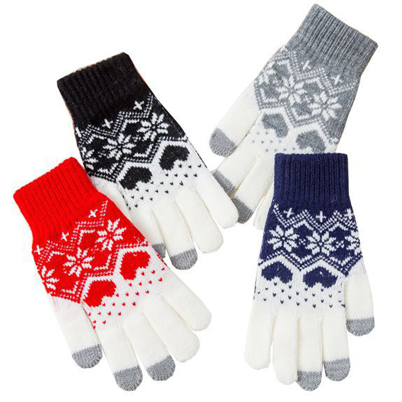 Women Knitted Gloves Magic Tou - Magic Touch Glove ulasan dan harga