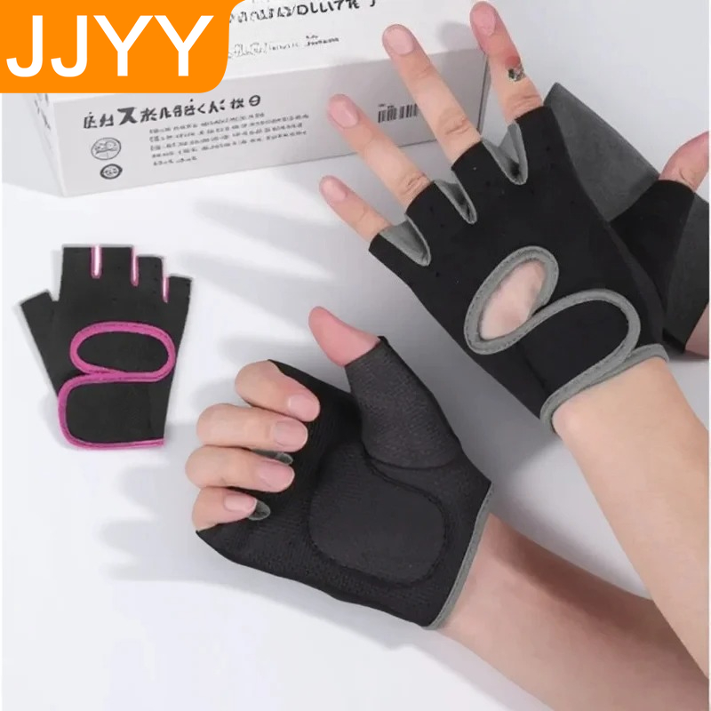 Breathable Half Finger Anti Sl - Workout Glove Gym ulasan dan harga