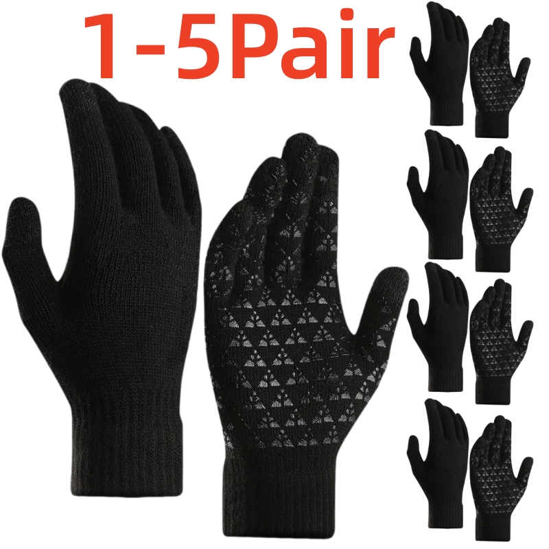 1-5Pairs Winter Outdoor Sports - Magic Touch Glove ulasan dan harga
