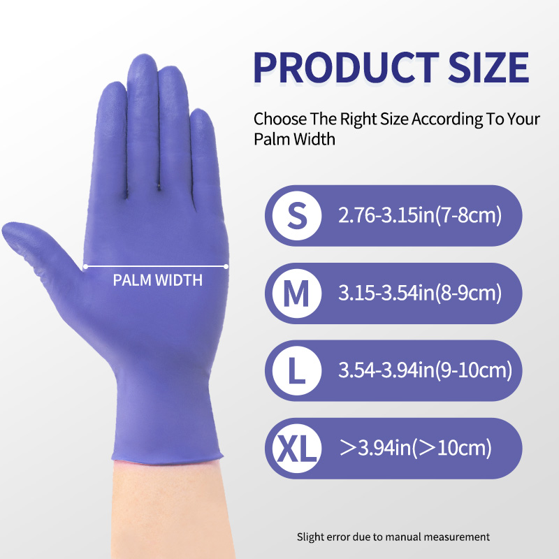200PCS Nitrile Gloves Disposab - Exam Glove Nitrile ulasan dan harga