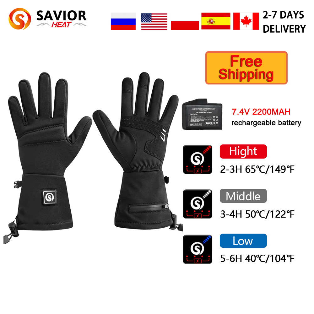 Snow Deer S18 Winter Heated Gl - Motorcycle Glove Knuckle ulasan dan harga