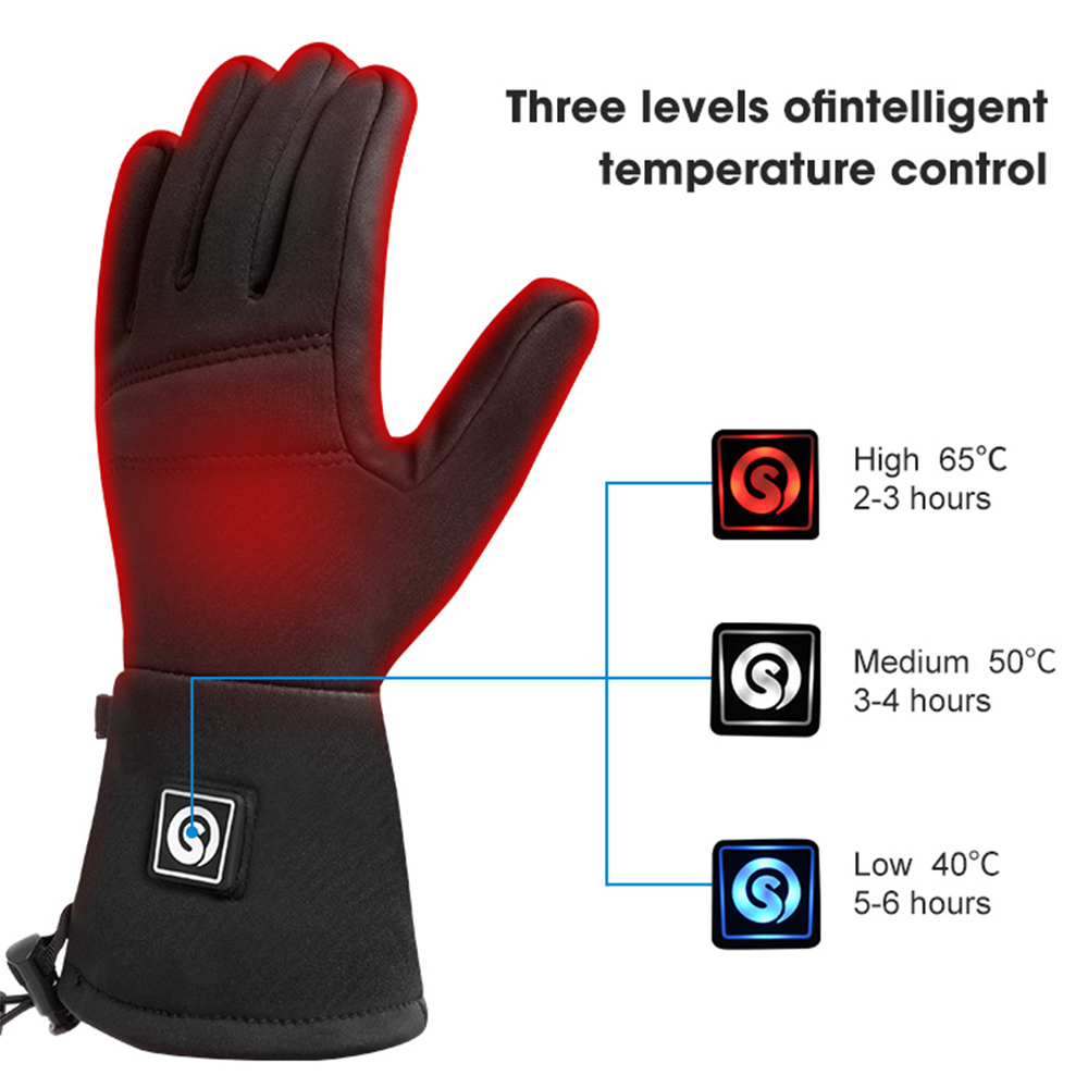 Snow Deer S18 Winter Heated Gl - Motorcycle Glove Knuckle ulasan dan harga