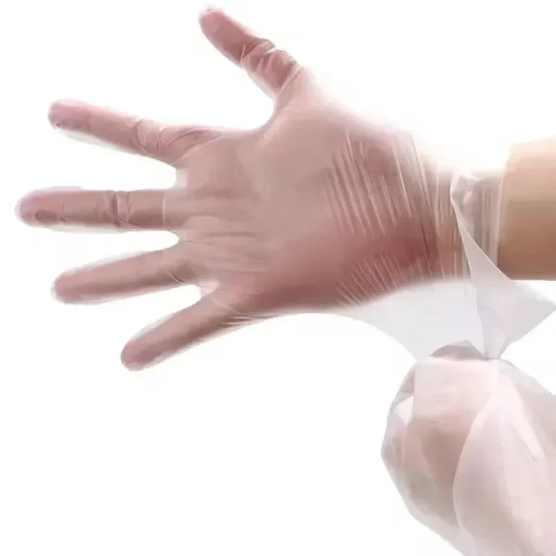 100/200Pcs Food Grade Disposab - Latex Disposable Glove ulasan dan harga