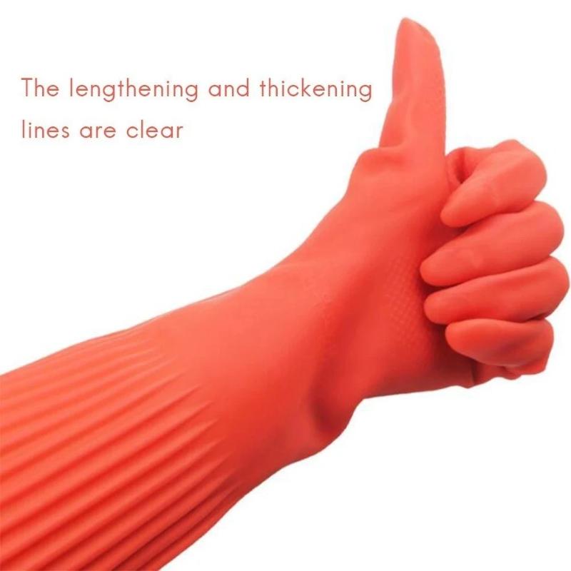 Waterproof Non Slip Rubber Cle - Rubber Glove Cleaning ulasan dan harga