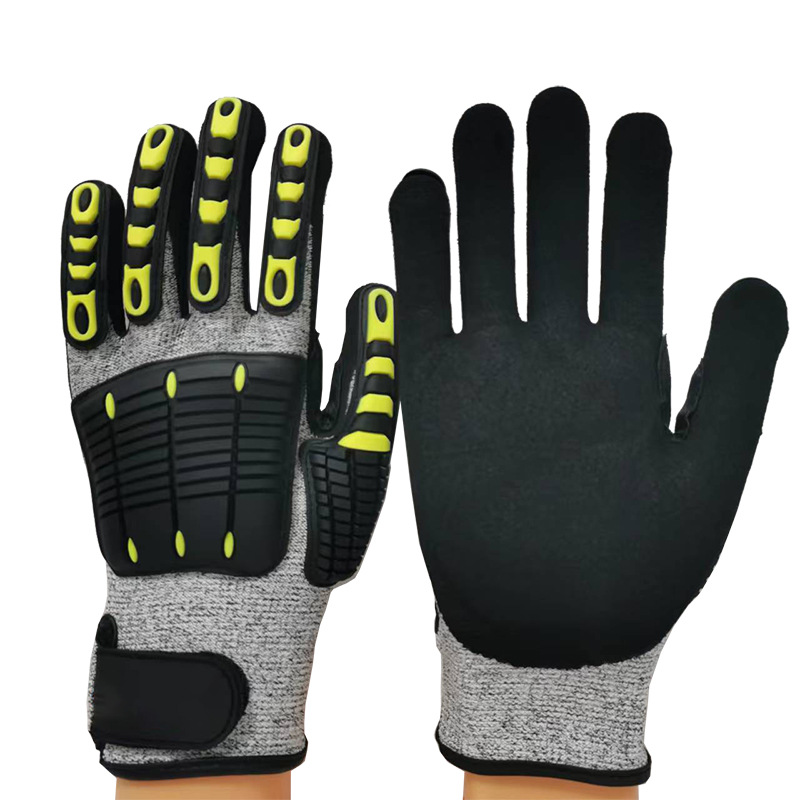 Anti Vibration Gloves SBR Padd - Work Glove Impact ulasan dan harga