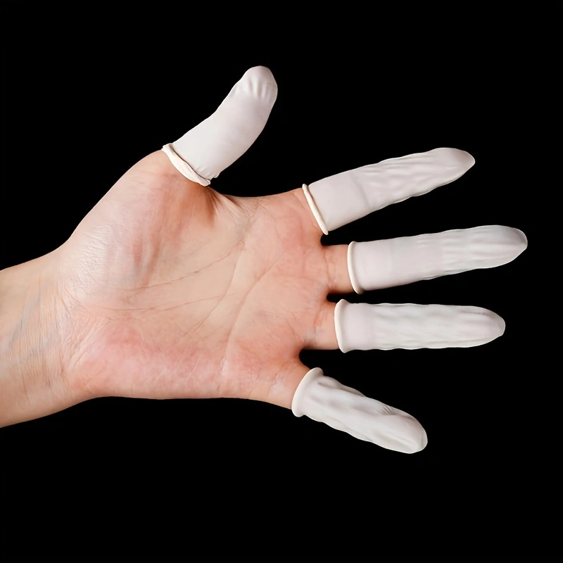 Disposable Finger Cots Beauty  - Latex Disposable Glove ulasan dan harga