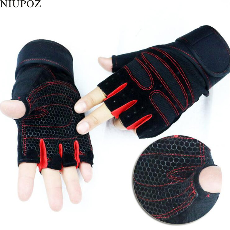 Half Finger Guantes Protective - Workout Glove Gym ulasan dan harga