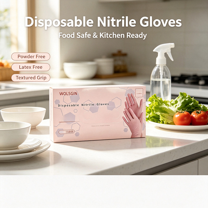 20/50/100/200 Pink Disposable  - Rubber Glove Cleaning ulasan dan harga
